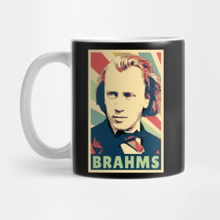 Johannes Brahms Vintage Colors Mug